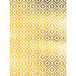 PAPEL DE ARROZ CADENCE FONDO ORO RETRO 30x41 cm