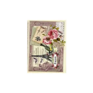 PAPEL DE ARROZ CADENCE BILLETE PARIS 30x41 cm