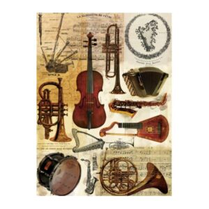 PAPEL DE ARROZ CADENCE ORQUESTA 30x41 cm
