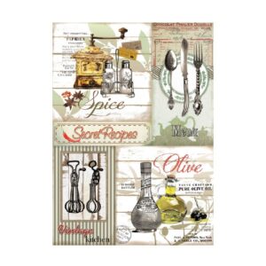 PAPEL DE ARROZ CADENCE SECRET RECIPES 30x41 cm
