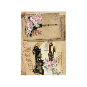 PAPEL DE ARROZ CADENCE MIGNONNETTE 30x41 cm