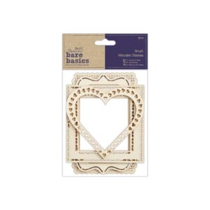 PACK 4 MARCOS DE MADERA MEDIANOS BARE BASICS