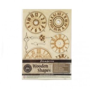 DECORACIÓN MADERA RELOJES STAMPERIA TAMAÑO A5