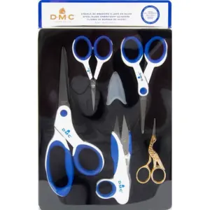 SET 5 TIJERAS DE BORDAR DMC