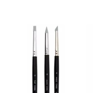SET 3 PINCELES GOMA DURO Nº2 SHAPERS TALENS