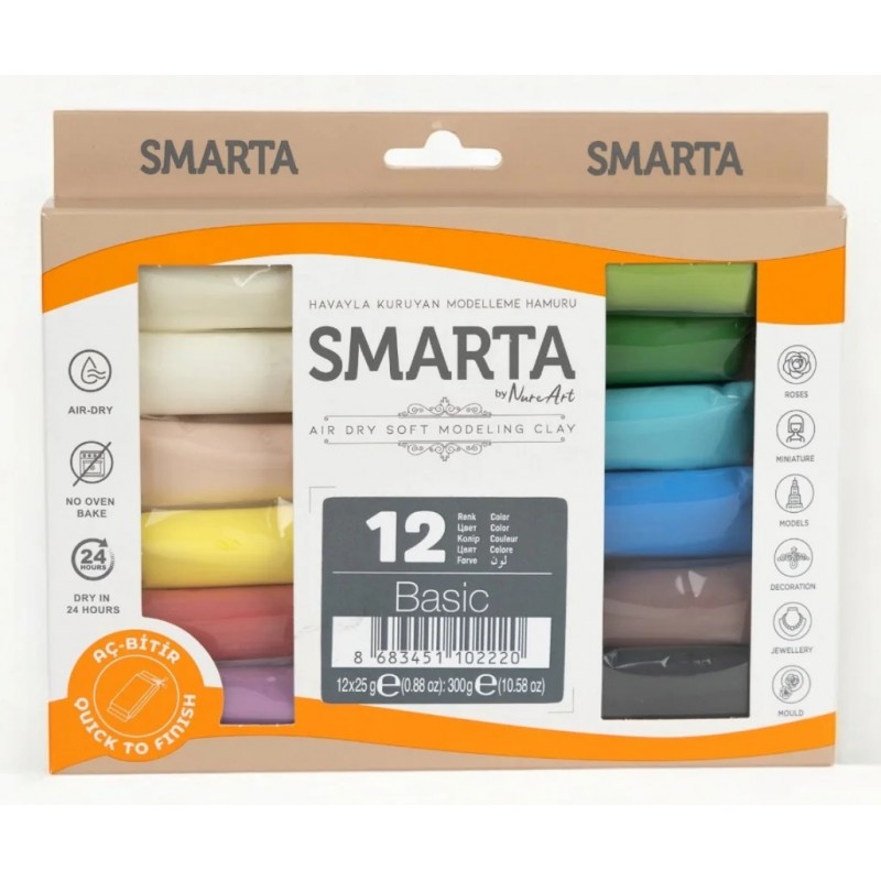 SMARTA 12 COLORES SET BÁSICOS