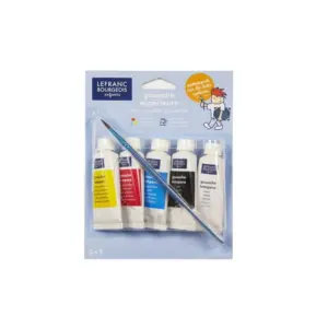 SET 5 GOUACHE SUPERIOR INFANTIL LEFRANC & BOURGEOIS 20ML