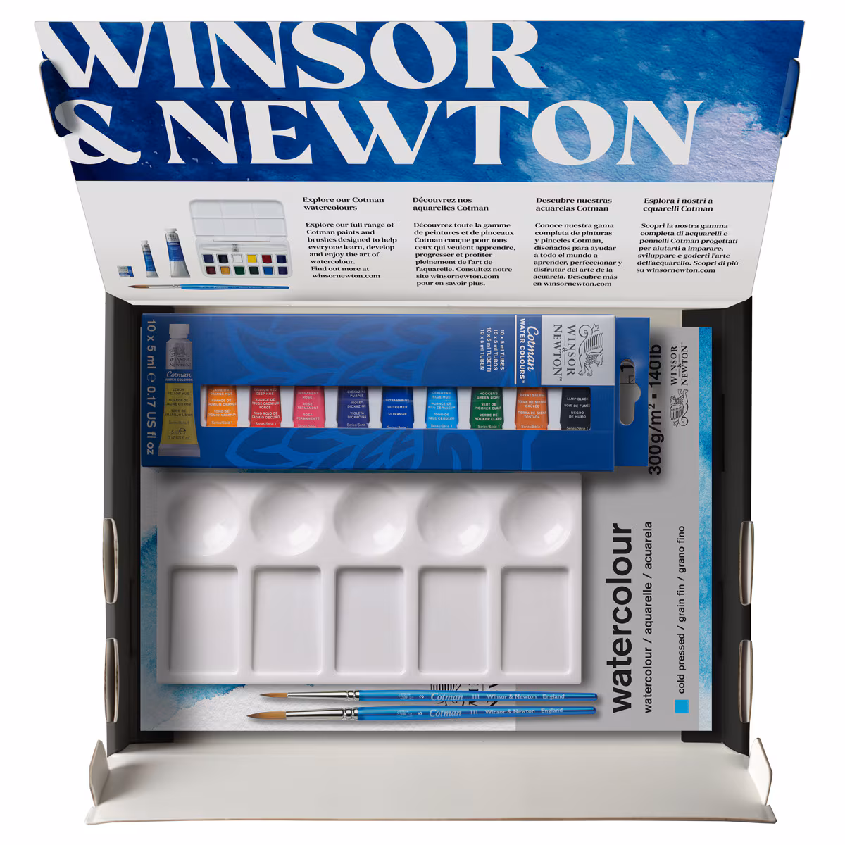 SET INICIACIÓN ACUARELA COTMAN WINSOR & NEWTON - Imagen 2