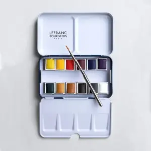 LEFRANC & BOURGEOIS CAJA MÉTAL 12 1/2 GODETS