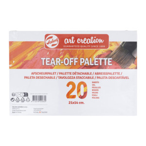 PALETA DESECHABLE DE 20 HOJAS TALENS