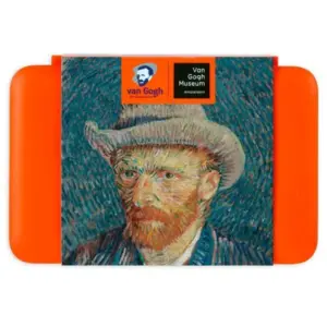 VAN GOGH ACUARELA POCKET BOX 12 PASTILLAS CAJA NARANJA