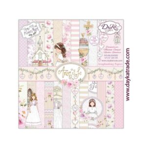 DAYKA KIT DE SCRAPBOOKING AMOR Y FE NIÑA 30X30 CM