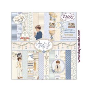 DAYKA KIT DE SCRAPBOOKING AMOR Y FE NIÑO 30X30 CM
