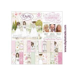 DAYKA KIT DE SCRAPBOOKING BENDICIONES NIÑA 30X30 CM
