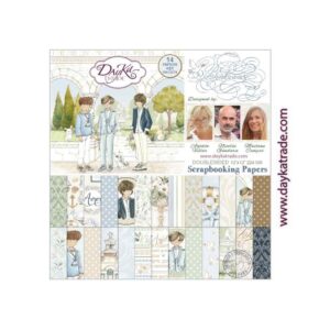 DAYKA KIT DE SCRAPBOOKING BENDICIONES NIÑO 30X30 CM